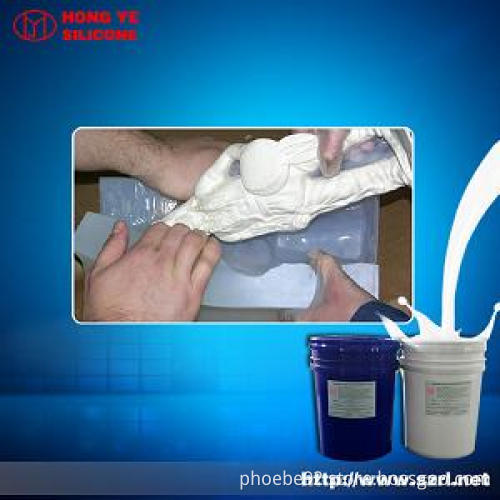 Transparent silicon rubber for jewellery casting